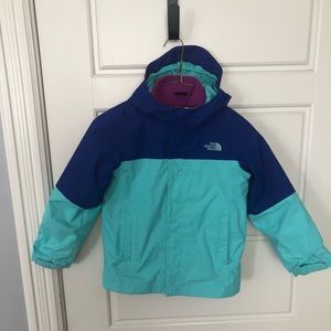 2 in 1 Girls North Face Jacket